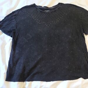 Idyllwind By Miranda Lambert Studded Tee Women' XL